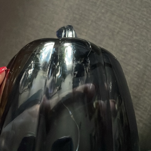 Target 🎯 Bullseye Playground Blue Glass lit Pumpkin - Picture 9 of 11